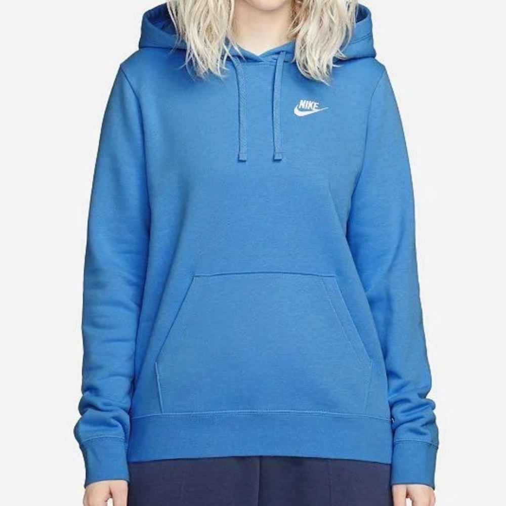 Nike Blue Sweatshirt Classic Pullover Style